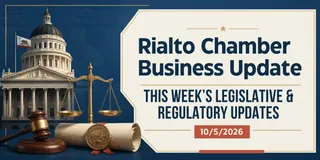 Rialto Small Business Update: Week of October 5, 2026