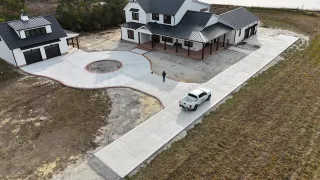 Concrete Driveway in North Carolina| Platinum Concrete