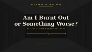 Am I Burnt Out or Something Worse? The Truth Under the Collapse