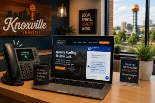 Talking Website With AI Receptionist for Knoxville Businesses