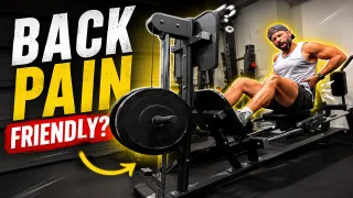 Is This the Best Leg Press for Low Back Pain? | Legion Leg Press Hack Squat Review