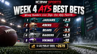 Week 4 ATS Picks: Wrong Numbers, Live Dogs, and One Ugly Favorite We Can’t Ignore