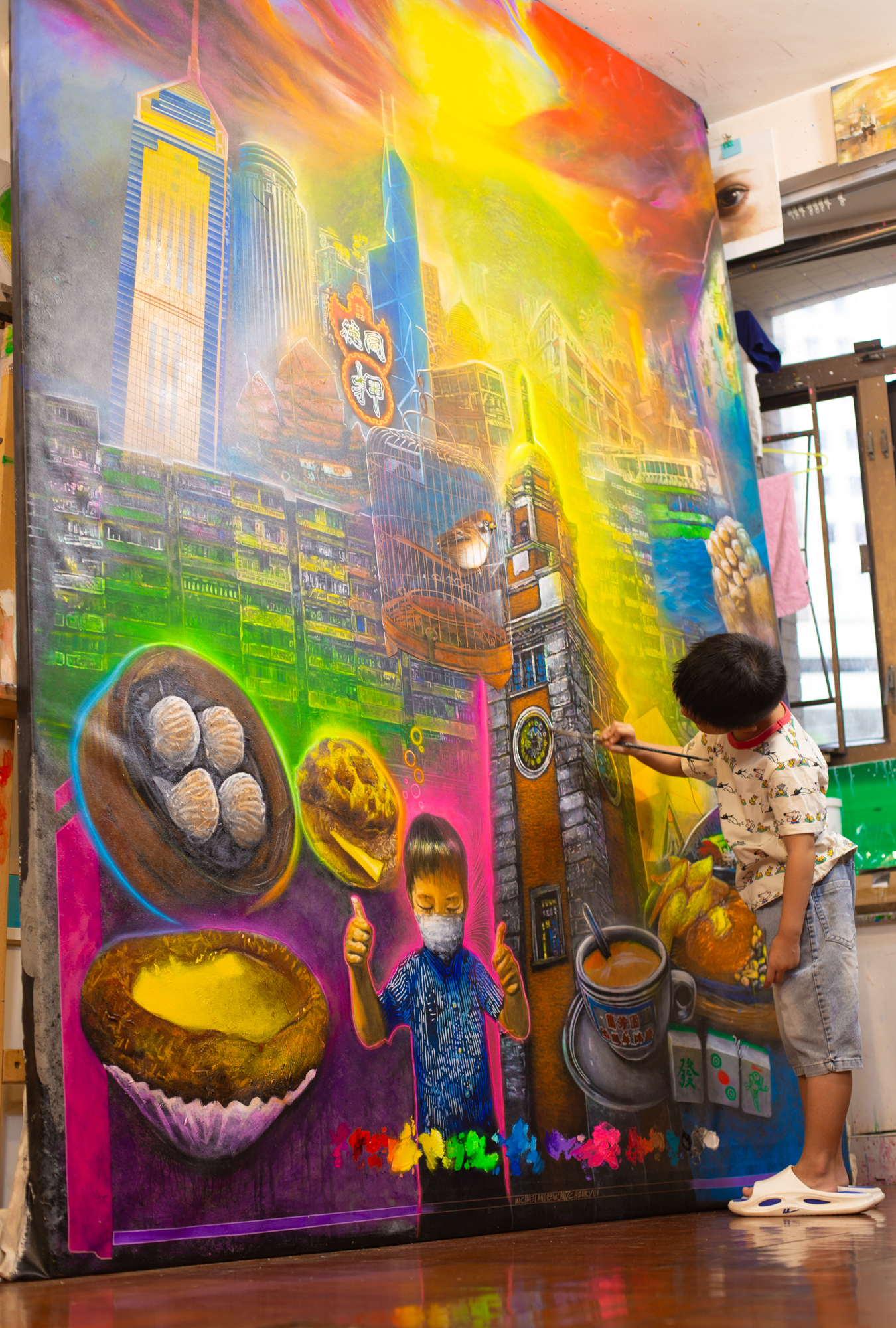 Large Scale & Mixed Media