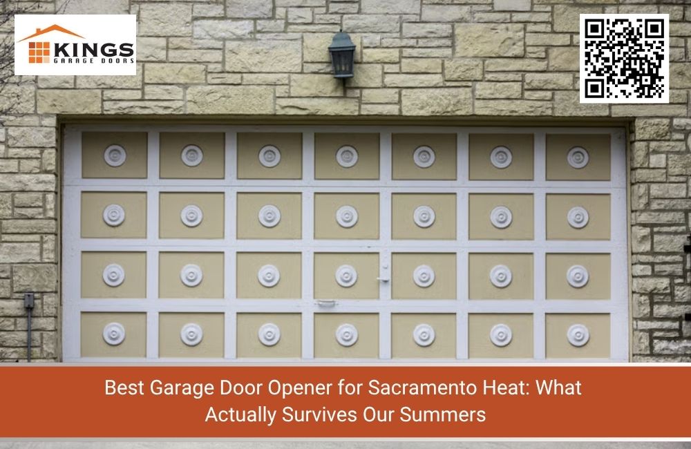 Best Garage Door Opener for Sacramento Heat: What Actually Survives Our Summers