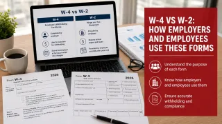 W-4 vs W-2: How Employers and Employees Use These Forms