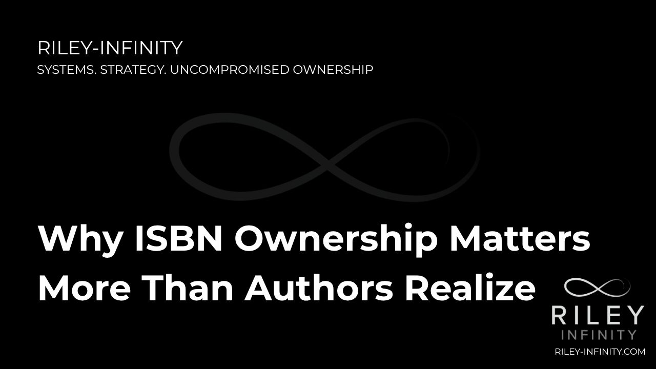 Why ISBN Ownership Matters More Than Authors Realize