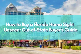 How to Buy a Florida Home Sight-Unseen: Out-of-State Buyer's Guide