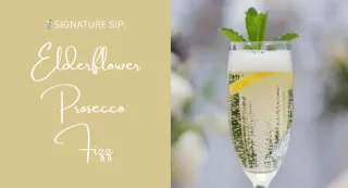 Elderflower Prosecco Fizz: The Perfect Spring Wedding Cocktail