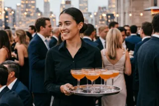 Signature Sip: The Paper Plane, September's Drink for Weddings and Corporate Events