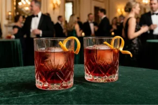 The Boulevardier: A Signature Cocktail From Fall Weddings to Holiday Parties