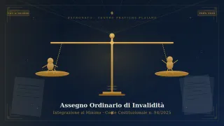 Assegno Ordinario di Invalidità: integrazione al minimo anche per il sistema contributivo