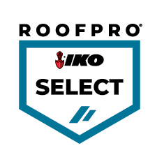 IKO ROOFPRO Select contractor badge