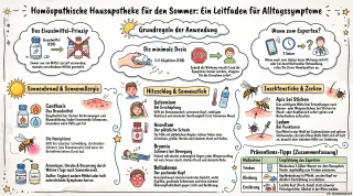 Die homöopathische Reiseapotheke für den Sommer