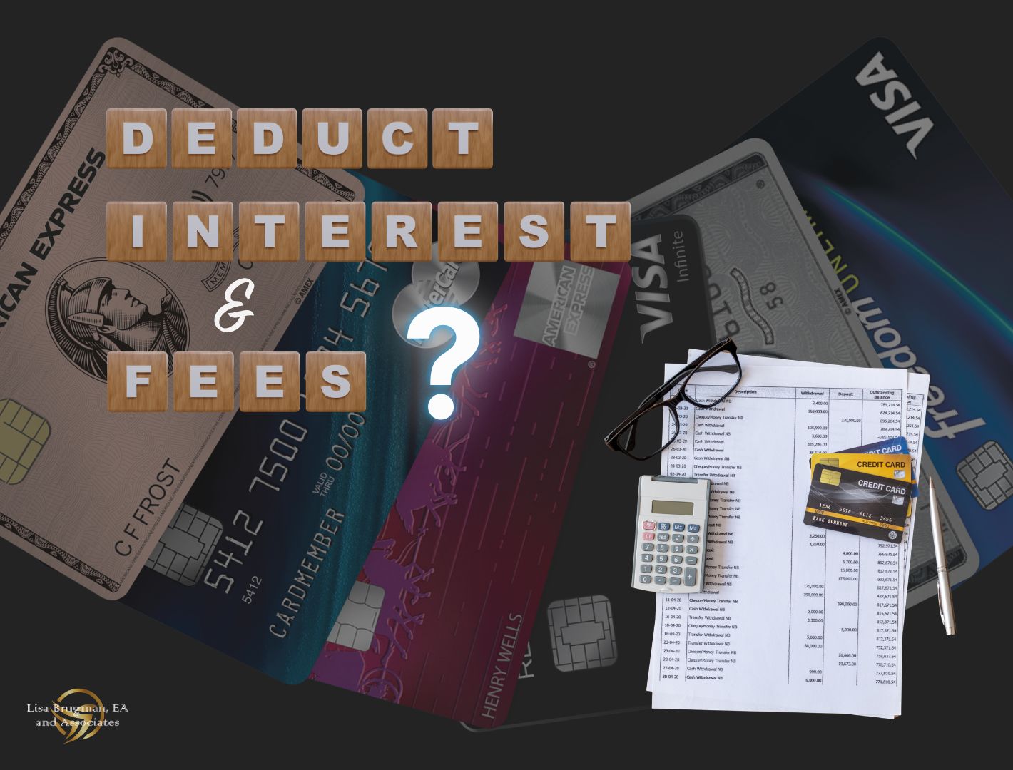 Can I Deduct Credit Card Fees and Interest?