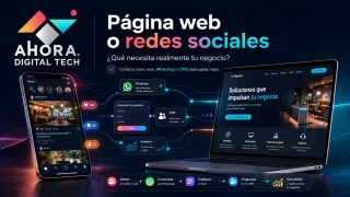 Página web o redes sociales: ¿qué necesita tu negocio?