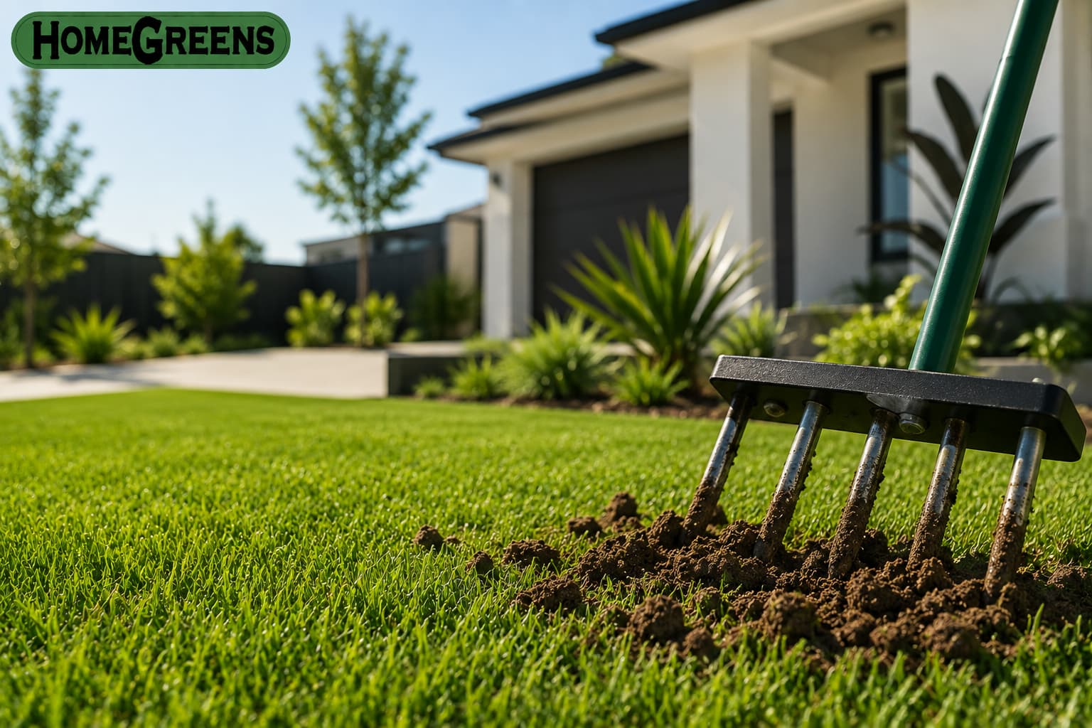 Darch Lawn Care: Fix Compacted Soil in New Estates
