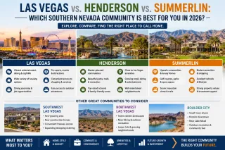 Las Vegas vs. Henderson vs. Summerlin: Which Southern Nevada Community Is Best for You in 2026?