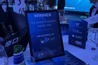Imp Electrical Wins Business Growth Award at Lincolnshire Marketing Awards 2026