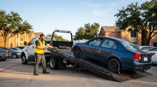 Car Won't Roll? Towing a Locked Wheel or Stuck Brake in DFW