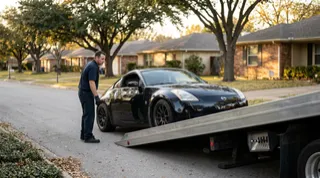 Lowered or Low-Clearance Car Broke Down in DFW? How to Get It Towed Without Damage