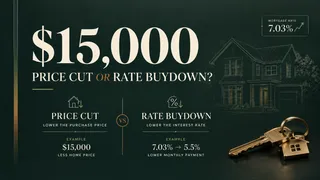 Price Cut or Rate Buydown? How to Use Seller Money at 7% Rates