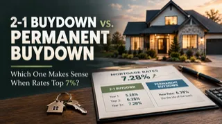 2-1 Buydown vs. Permanent Buydown: Which Wins at 7% Rates?