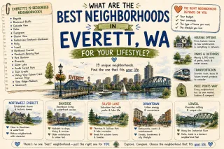 What Are the Best Neighborhoods in Everett, WA for Your Lifestyle?