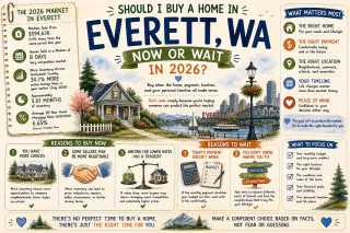 Should I Buy a Home in Everett, WA Now or Wait in 2026?