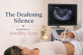 The Deafening Silence During a Fertility Scan