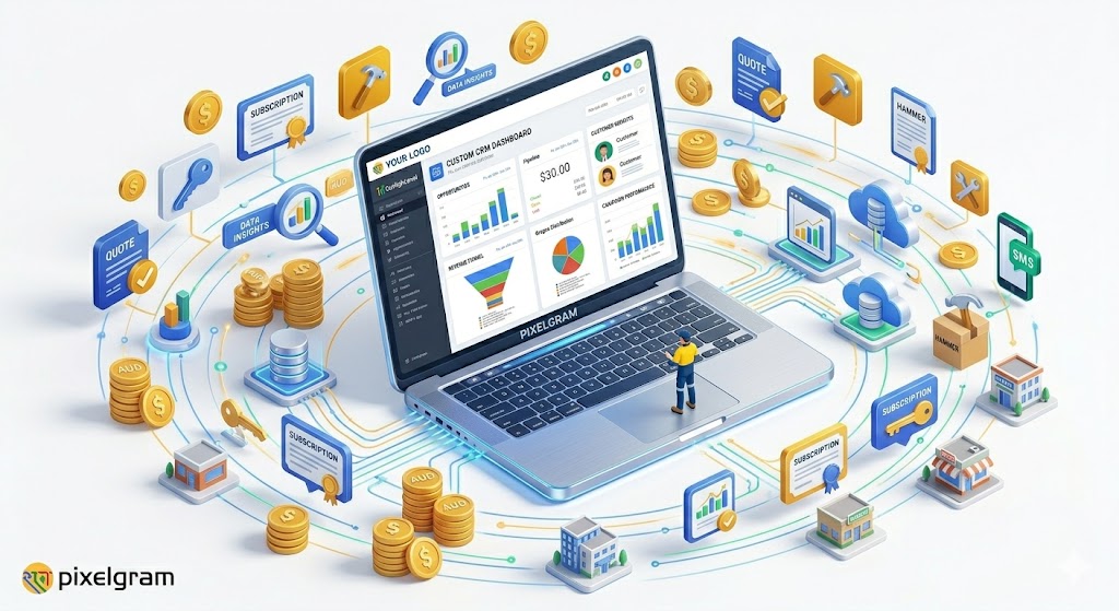 How to Build a White-Label CRM Business with GoHighLevel SaaS Mode