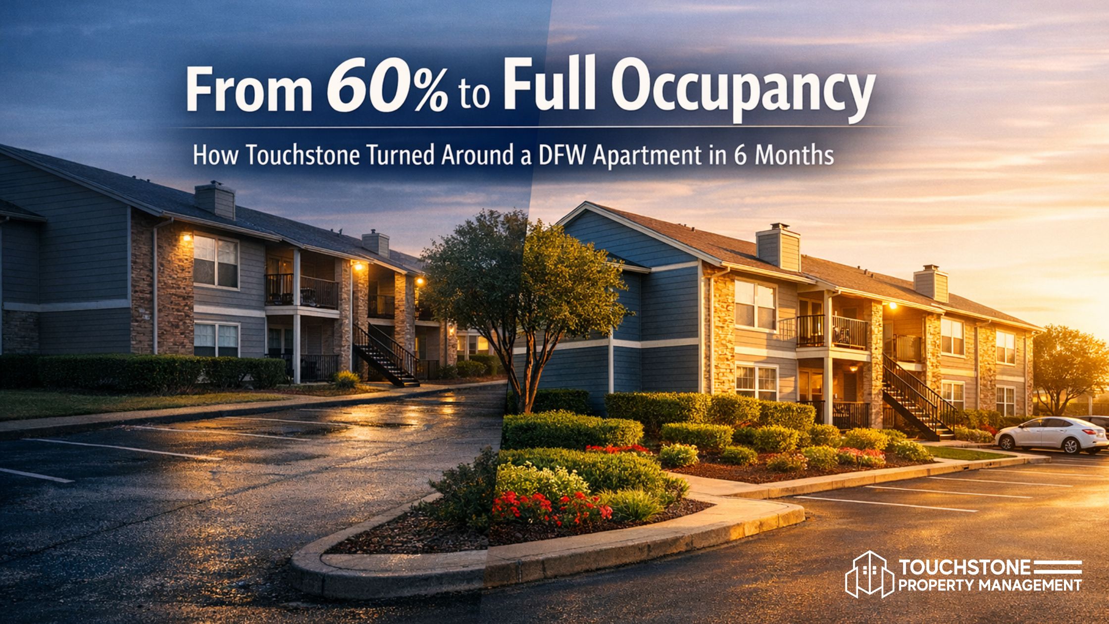 How We Took a DFW Apartment from 60% to 100% Occupancy | Touchstone PM 