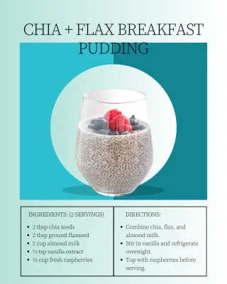 Wholesome Chia-Flax Breakfast Recipe