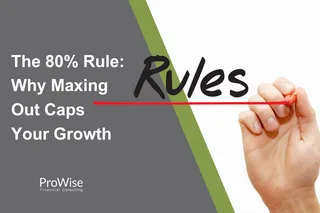 The 80% Rule: Why Maxing Out Caps Your Growth