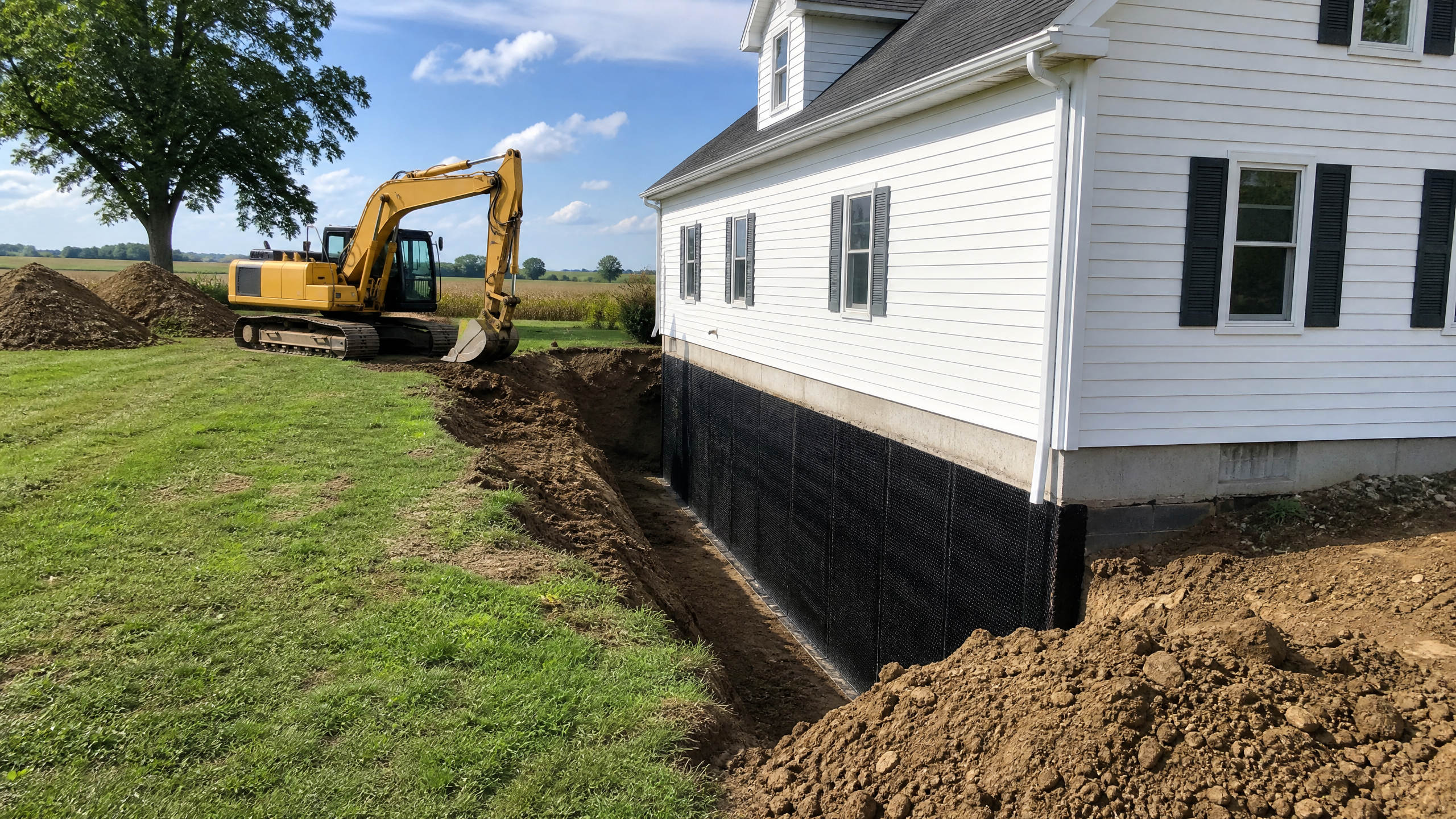 How Basement Waterproofing and Excavation Work Together Near Knox County, IL