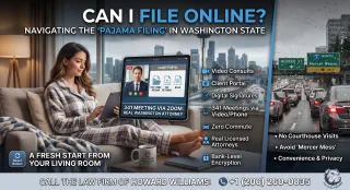 Can I File Online? Navigating the "Pajama Filing" in Washington State