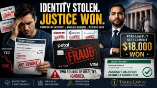 Fraudulent Petal/WebBank Card Verified Twice — $18,000 FCRA Result