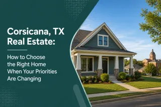Corsicana, TX Real Estate: How to Choose the Right Home When Your Priorities Are Changing