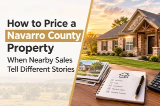 How to Price a Navarro County Property When Nearby Sales Tell Different Stories