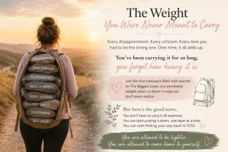 The Weight You Were Never Meant to Carry