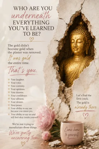 Who Are You Underneath Everything You’ve Learned to Be?