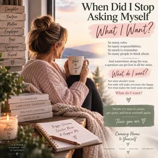 When Did I Stop Asking Myself What I Want?