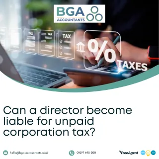 Can a director become liable for unpaid corporation tax?