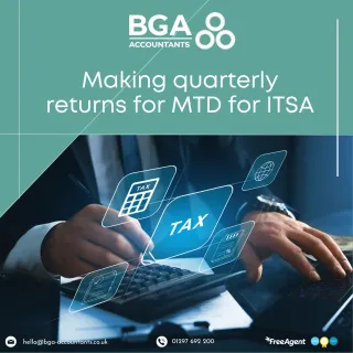 Making quarterly returns for MTD for ITSA