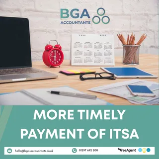 More timely payment of ITSA