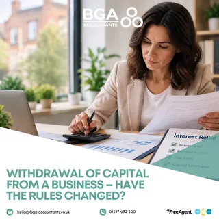 Withdrawal of capital from a business – Have the rules changed?  