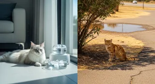 Summer Cat Care: Indoor vs. Outdoor Needs