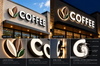 Channel Letters: Illuminate Your Business with Custom 3D Signage