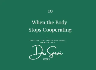 When the Body Stops Cooperating