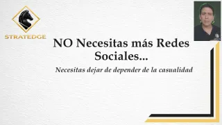 No Necesitas Más Redes Sociales