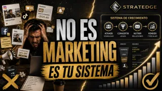 Tu negocio no necesita más marketing. Necesita un sistema de crecimiento.